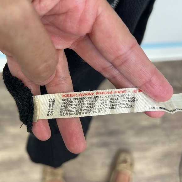 Free People - Black Button Down Long Sleeve Long Lightweight Sweater Duster XS - Picture 12 of 14